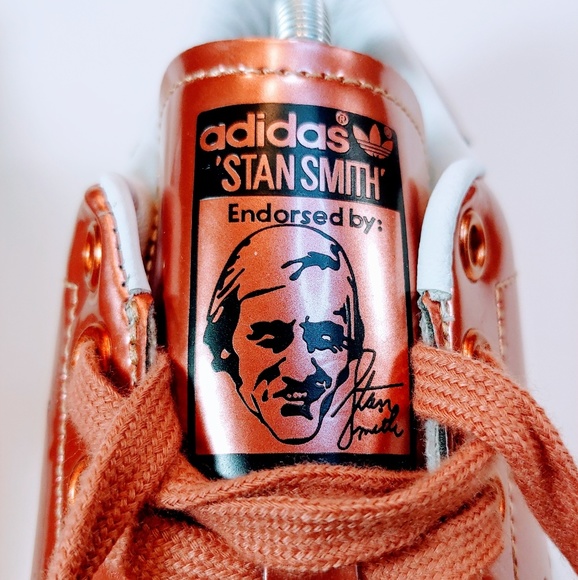 🆕 ADIDAS Stan Smith BOOST Metallic Sneakers - Picture 2 of 10